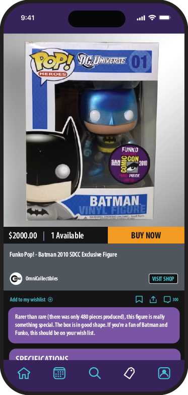 Popbox - Shop Screen